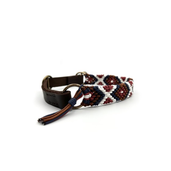 Adonia – Freundschafts-Halsband für Hunde | Handgeknüpft aus Paracord