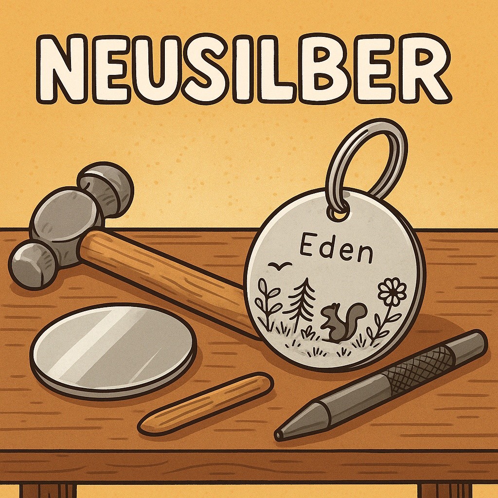Neu bei uns: Hundemarken aus Neusilber